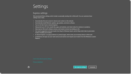 Windows 8.1 Preview Settings