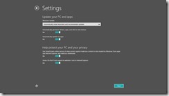 Windows 8.1 Preview Settings