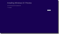 Windows 8.1 Preview Installation