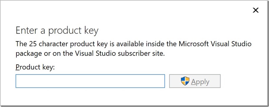 visual studio professional 2019 product key